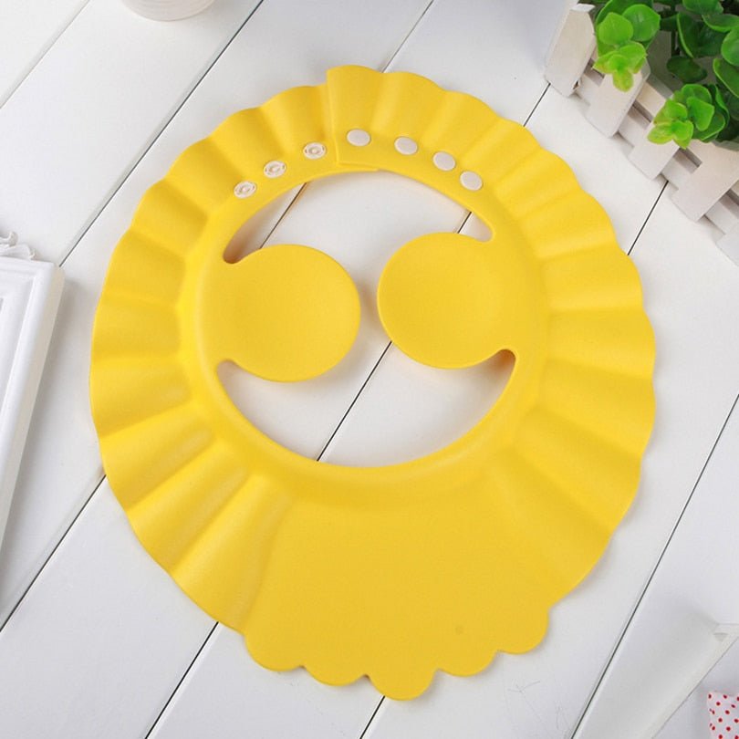 Visière chapeau pour douche bébé I ShampooCap™ - Mon précieux trésor