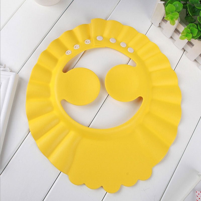 Visière chapeau pour douche bébé I ShampooCap™ - Mon précieux trésor