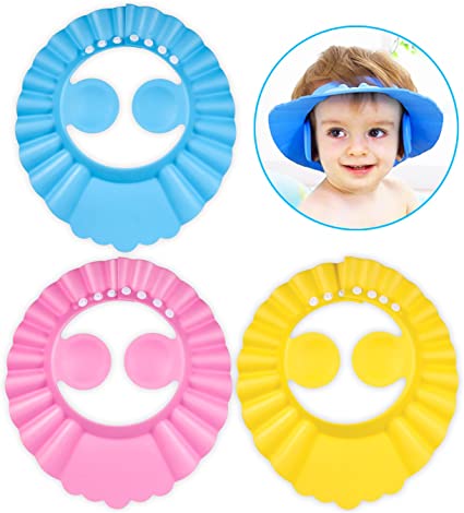Visière chapeau pour douche bébé I ShampooCap™ - Mon précieux trésor